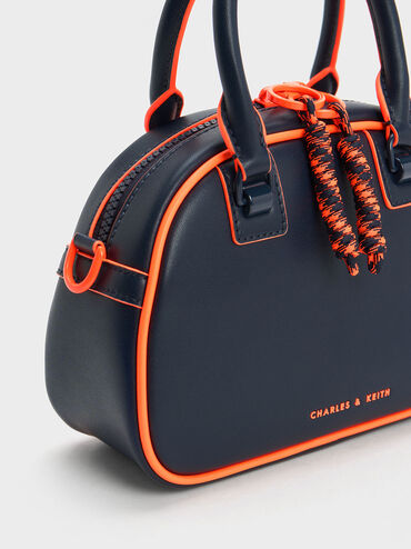 Gwiana Bowling Bag, Navy, hi-res
