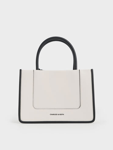 Mini Daylla Tote Bag, Cream, hi-res