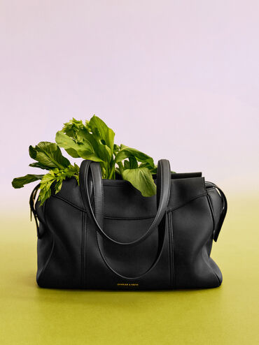 Roan Tote Bag, Black, hi-res