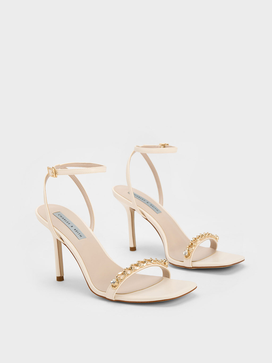 Gold ankle strap sandals cheap