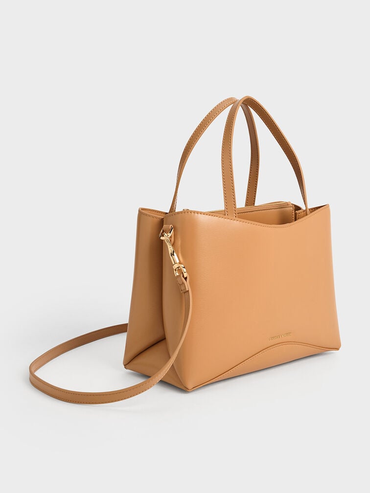 Sybill Tote Bag, Toffee, hi-res