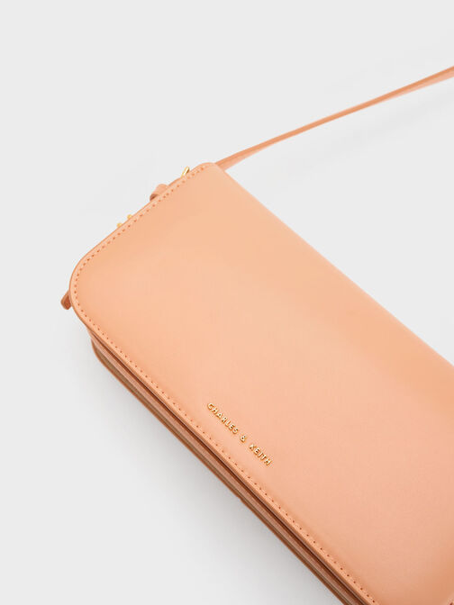 Henrietta Shoulder Bag, Orange, hi-res