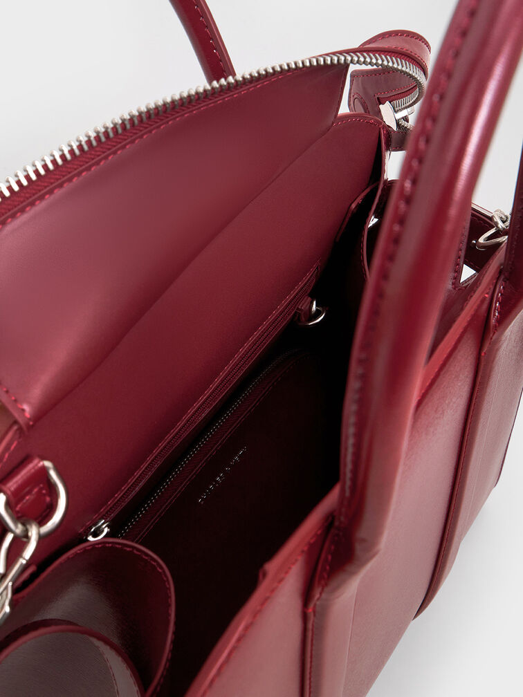 Axel Bowling Bag, Burgundy, hi-res