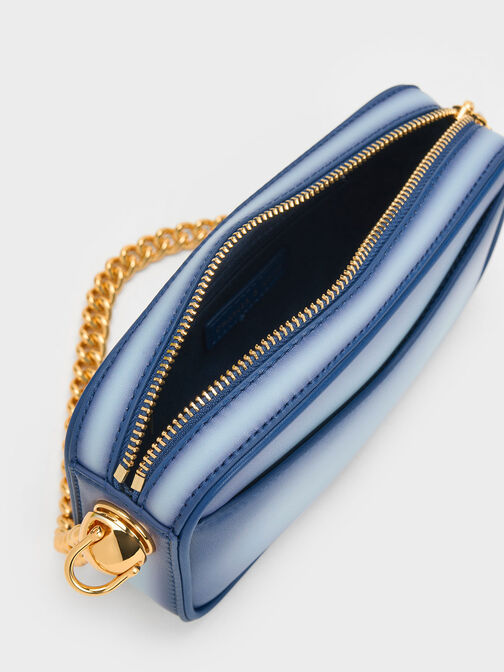 Cayce Ombre Boxy Crossbody Bag, Navy, hi-res