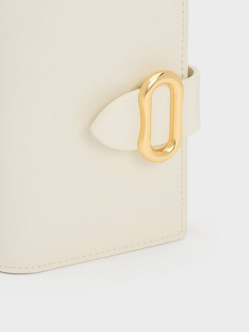 Daki Belted Wallet, Cream, hi-res