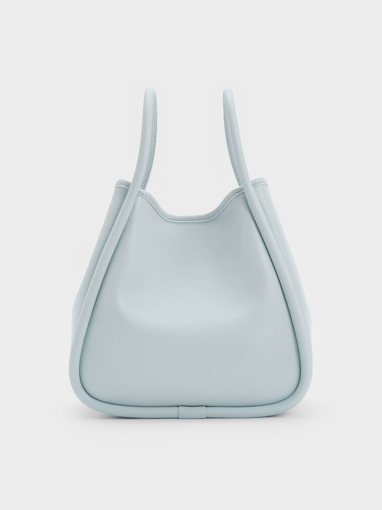 Mini Lyla Tubular Tote Bag, Sea Salt Blue, hi-res