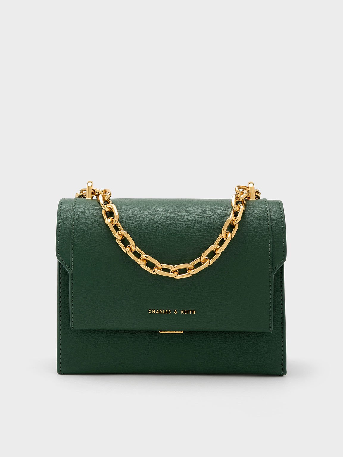 Charles & keith 2025 chain detail crossbody bag