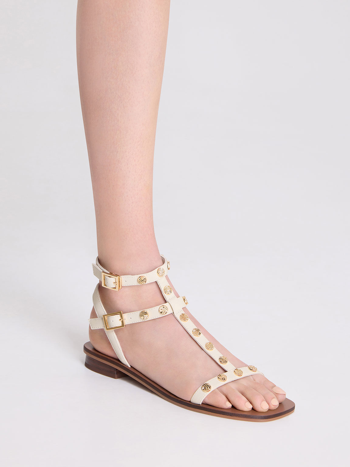 Spiked gladiator sandals discount