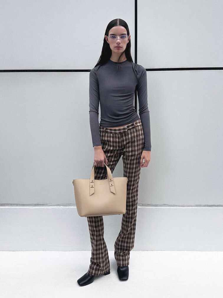 Shania Tote Bag, Dusted Oat, hi-res