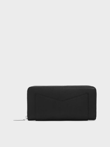 Gaia Zip-Around Wallet, Noir, hi-res
