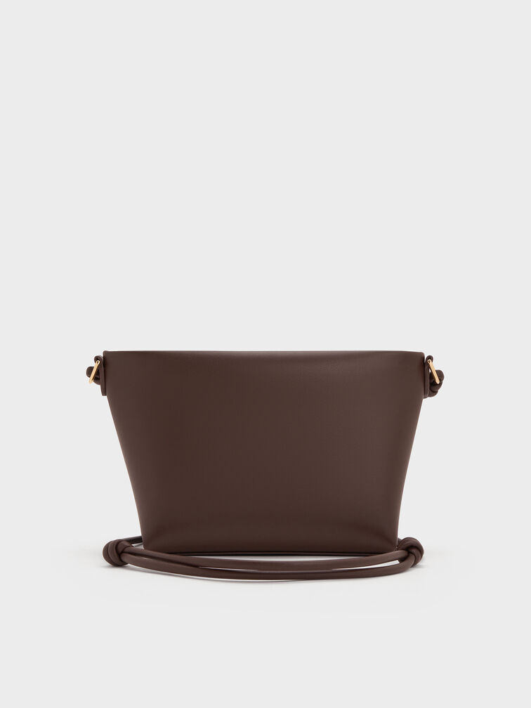 Midori Geometric Crossbody Bag, Espresso Brown, hi-res
