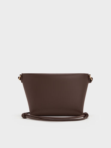 Midori Geometric Crossbody Bag, Espresso Brown, hi-res