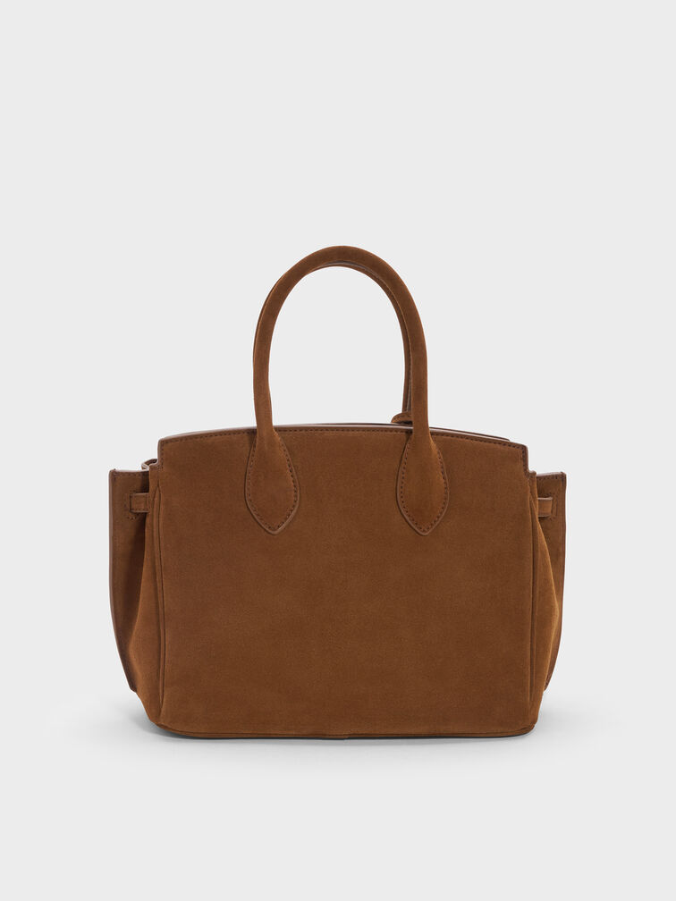 Ginevra Tote Bag, Pecan Brown, hi-res