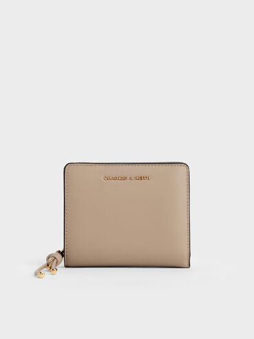 Everleigh Zip-Around Small Wallet, Taupe, hi-res