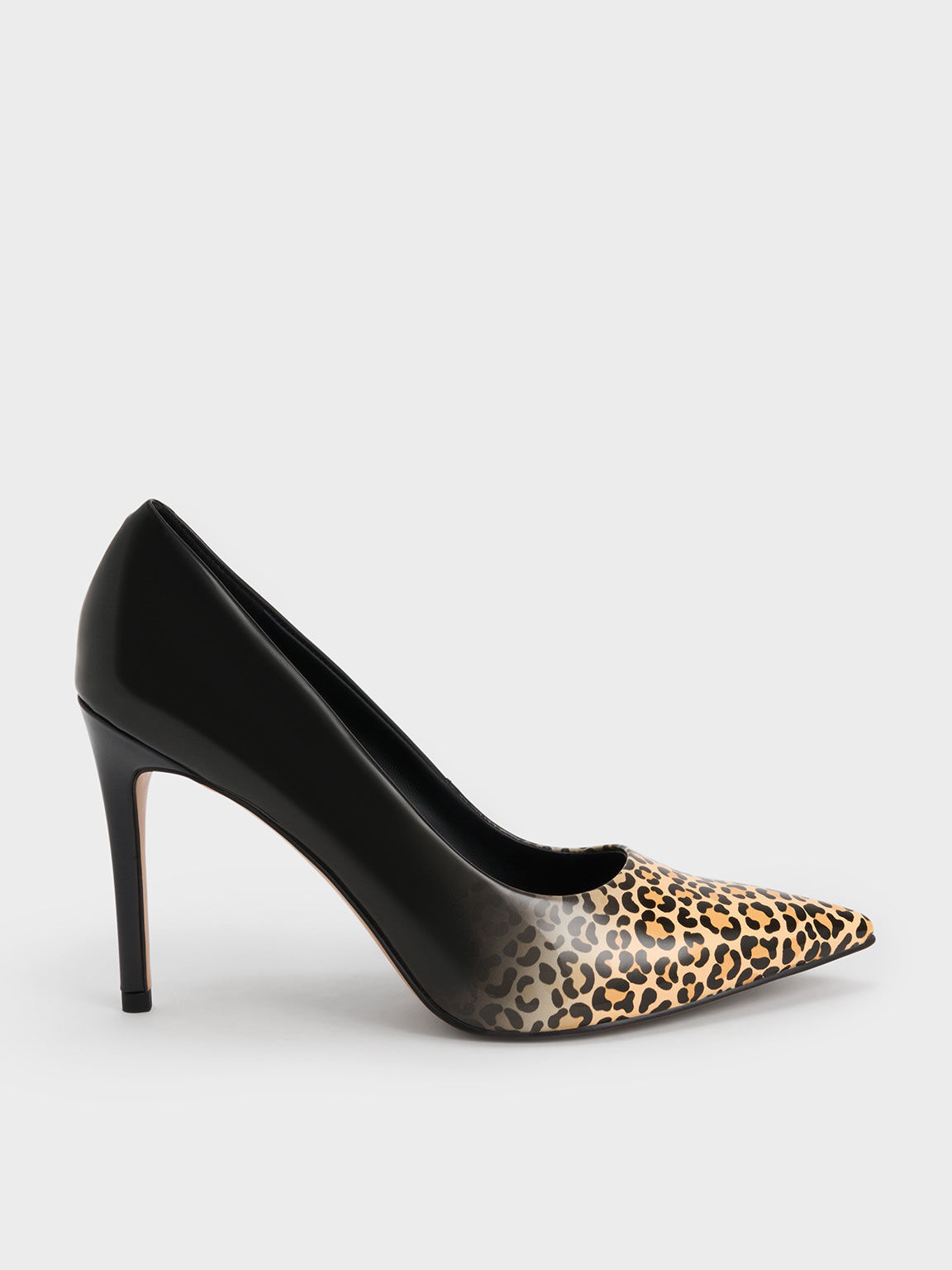 Leopard patent heels sales