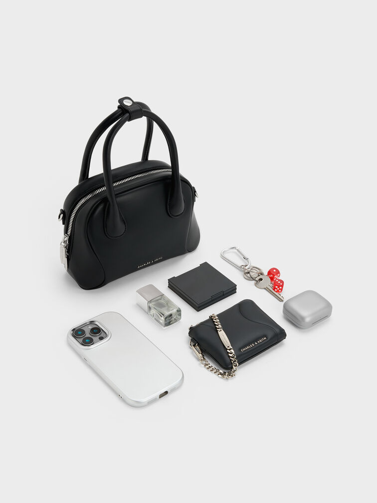 Nelly Bowling Bag, Noir, hi-res