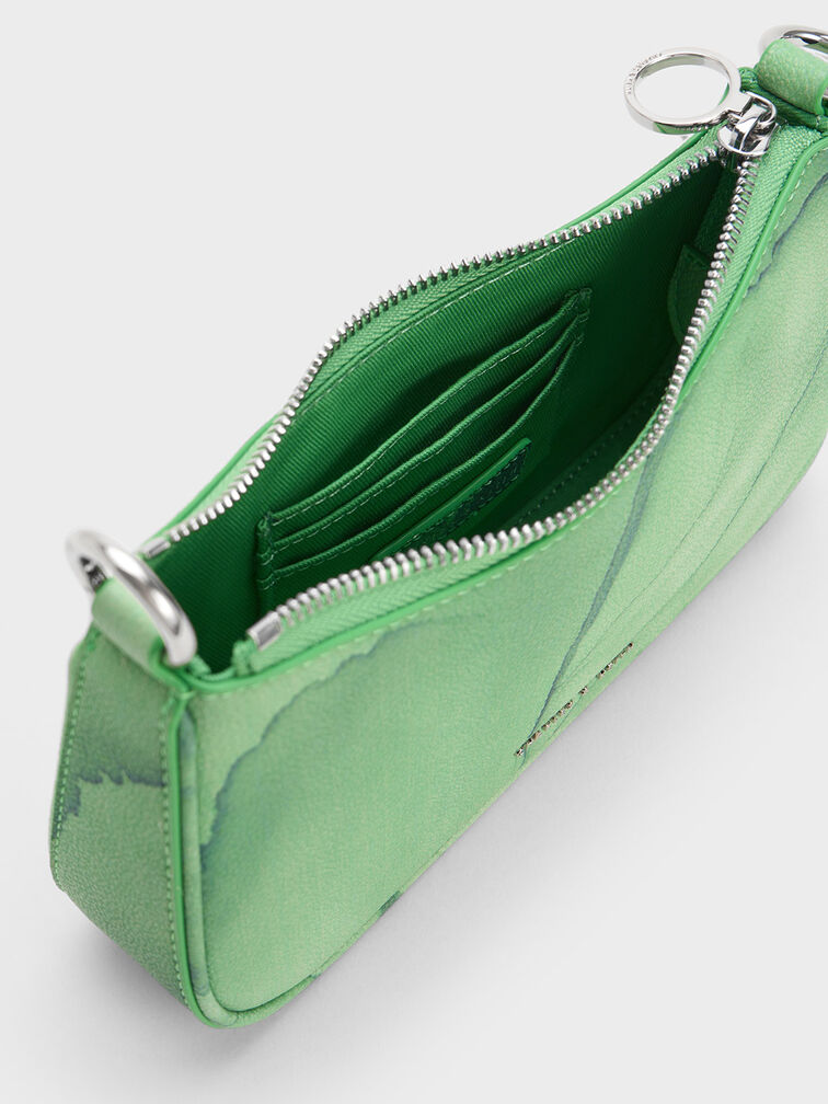 Alcott Scarf Printed Bag, Green, hi-res