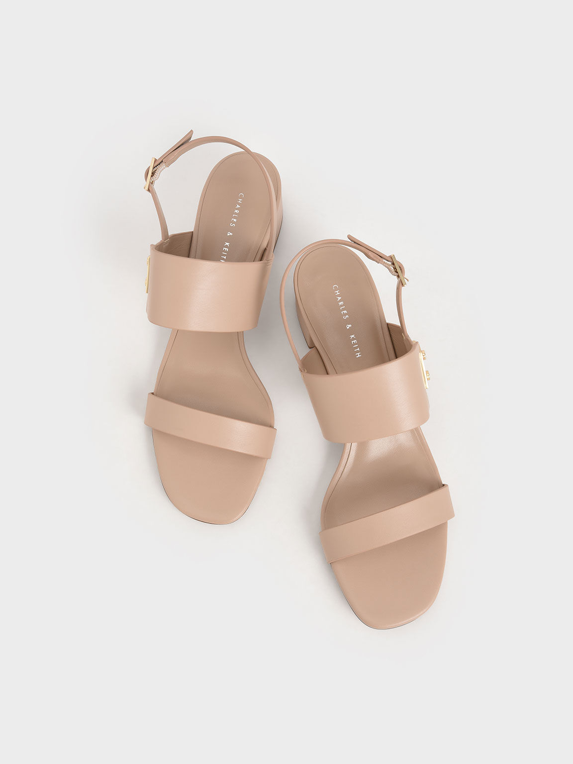 Nude leather sandals new arrivals