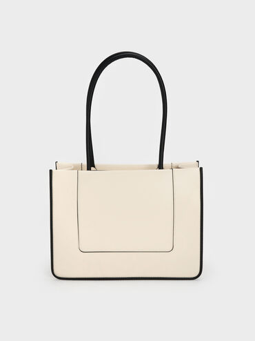 Daylla Tote Bag, Cream, hi-res