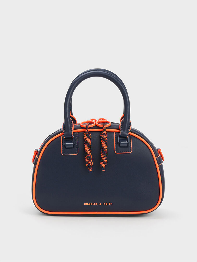 Gwiana Bowling Bag, Navy, hi-res