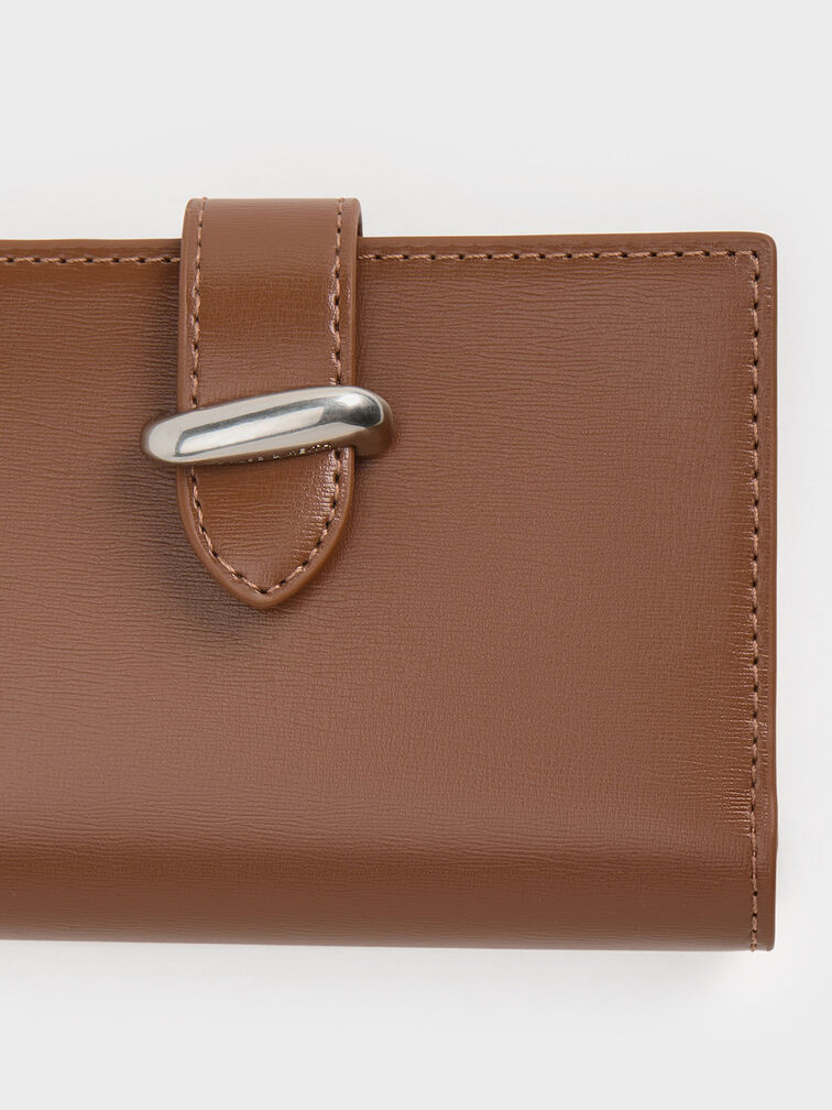 Lumen Belted Wallet, Chocolate, hi-res