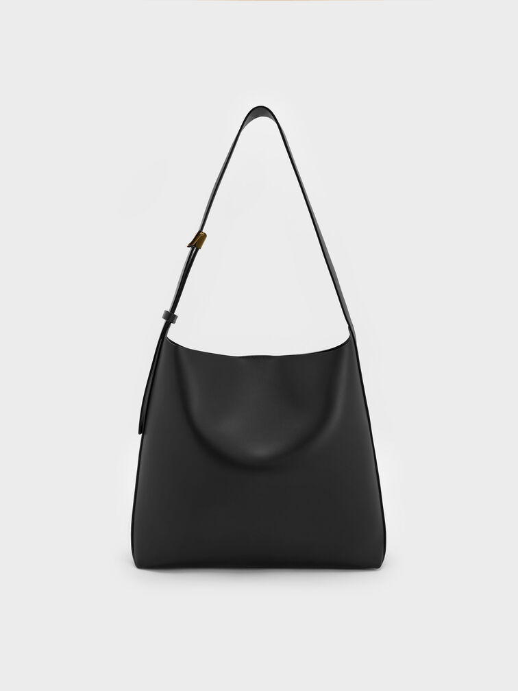 Edna Tote Bag, Black, hi-res
