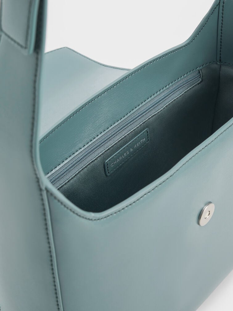 Adelie Envelope Shoulder Bag, Slate Blue, hi-res