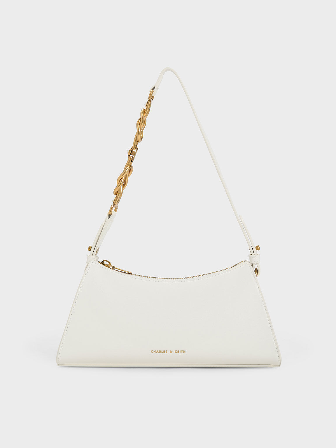 White charles and keith bag sales