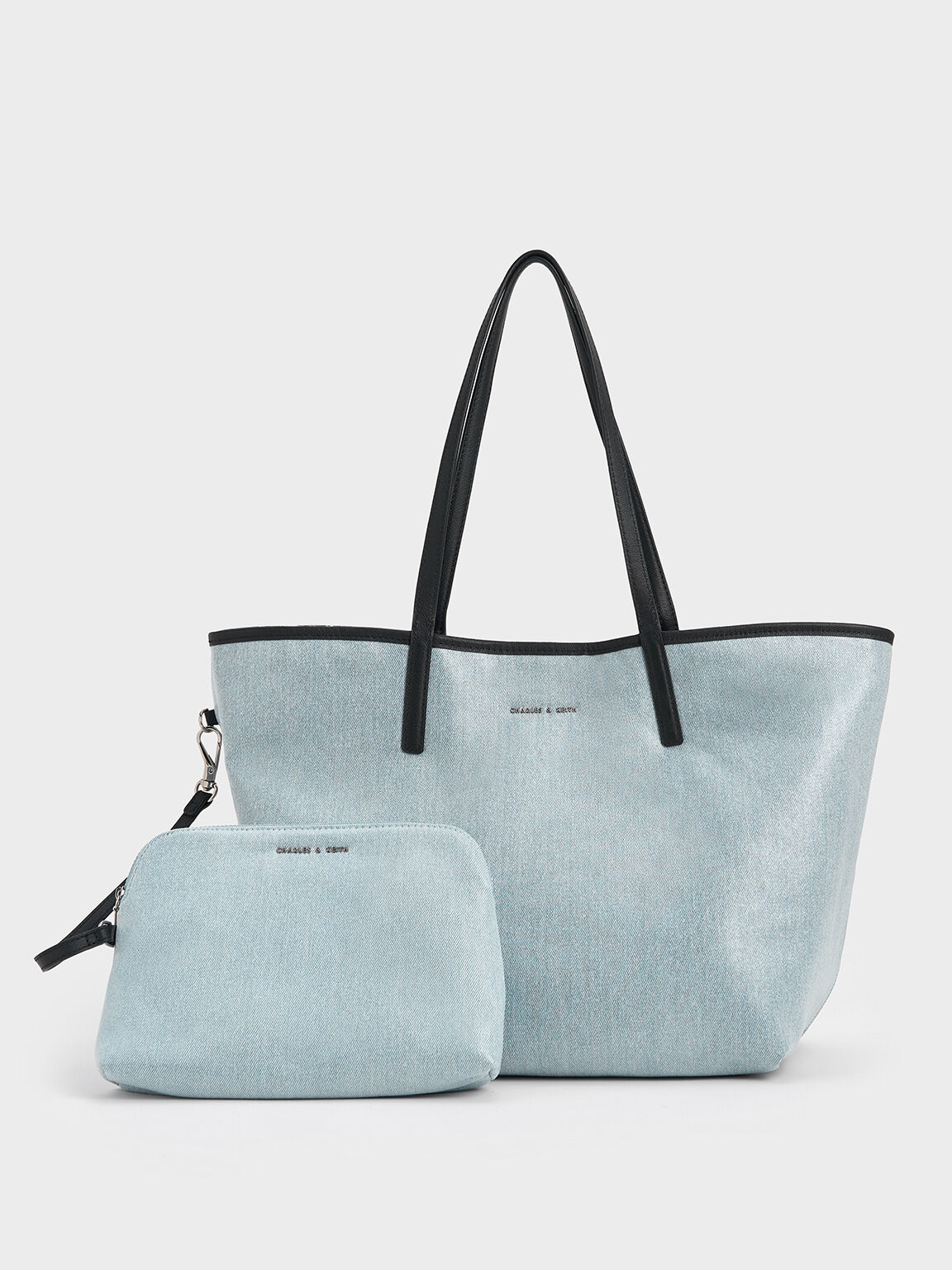 Charles and keith reversible bag on sale