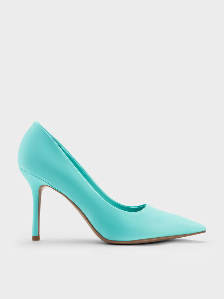 Emmy Stiletto Heel Pumps, Blue, hi-res