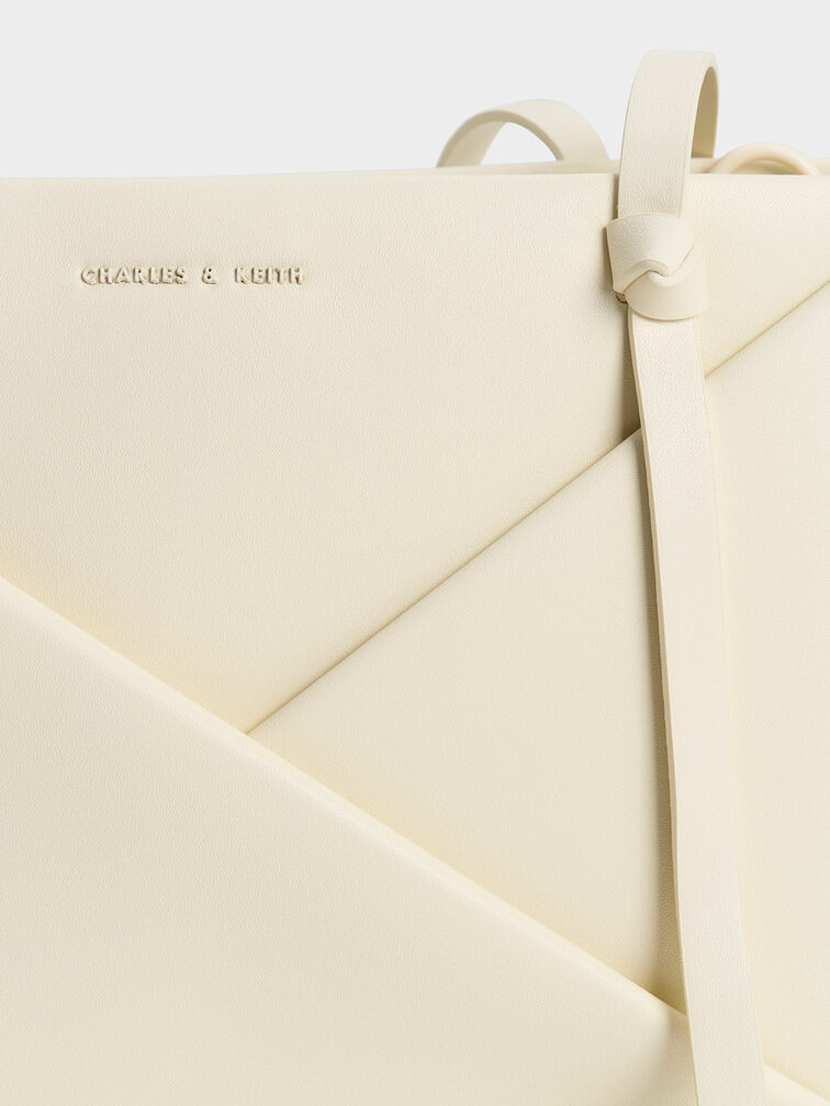 Midori Geometric Tote Bag, Cream, hi-res