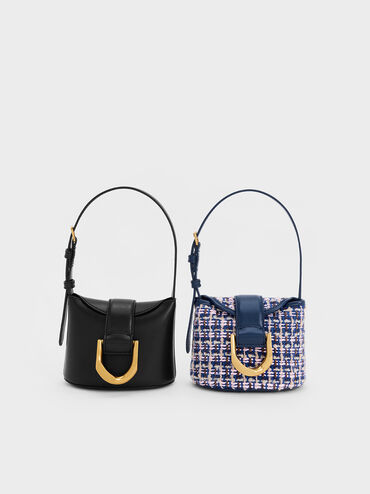 Gabine Bucket Bag, Black, hi-res