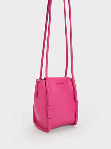 Machina Rectangular Bag, Fuchsia, hi-res