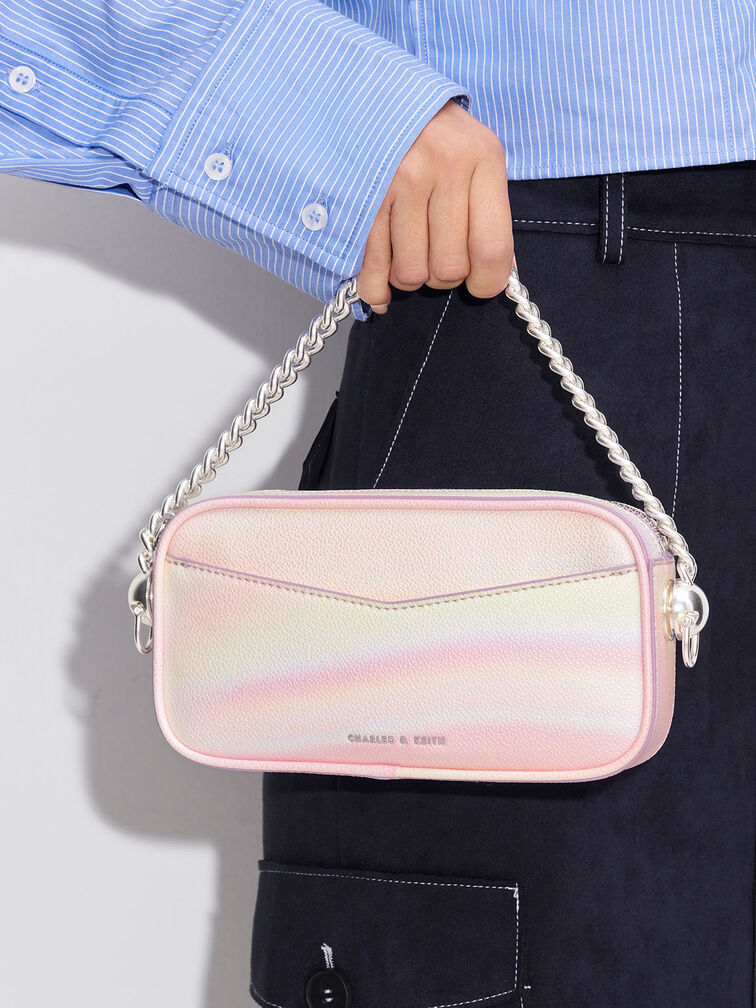Cayce Swirl-Print Boxy Crossbody Bag, Pearl, hi-res