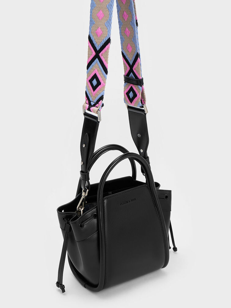 Ashby Slouchy Tote Bag, Black, hi-res