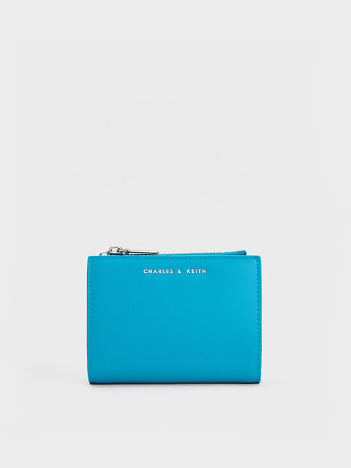 Harmonee Top Zip Small Wallet, Ocean, hi-res