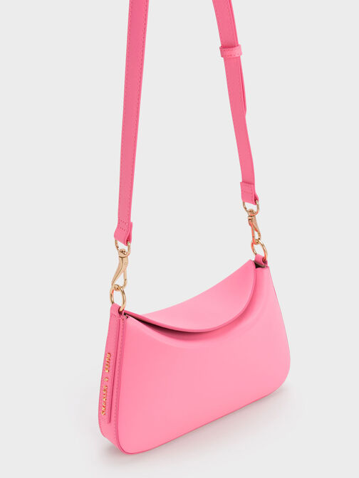 Catena Chain-Handle Bag, Pink, hi-res