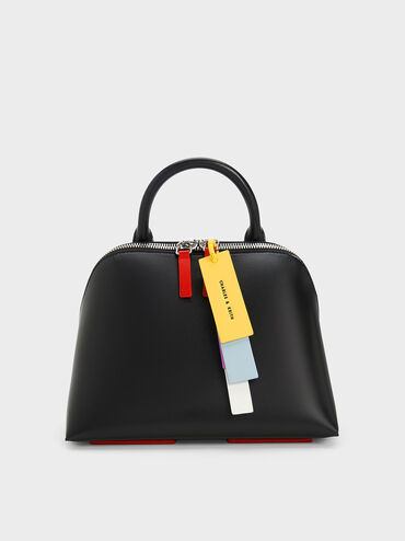 Carey Bowling Bag, Black, hi-res