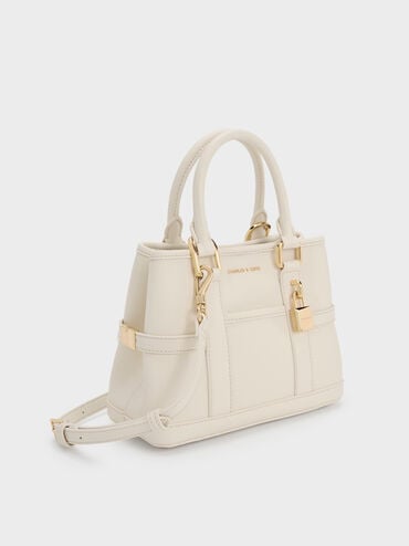 Mini Scottie Tote Bag, Cream, hi-res