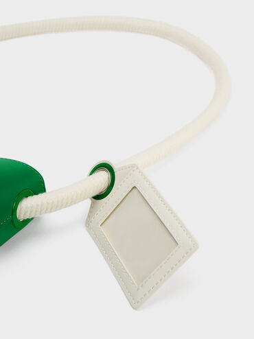 Gwiana Knotted Bucket Bag, Green, hi-res