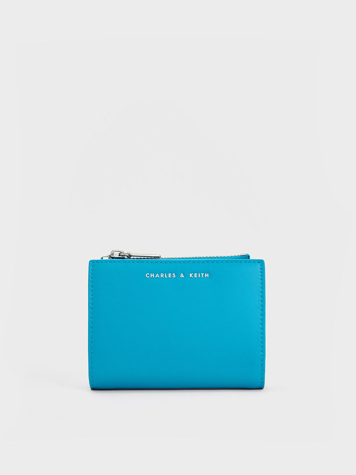 Harmonee Top Zip Small Wallet, Ocean, hi-res
