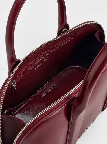 Axel Elongated Bowling Bag, Burgundy, hi-res