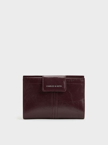 Noane Passport Holder, Wineberry Red, hi-res