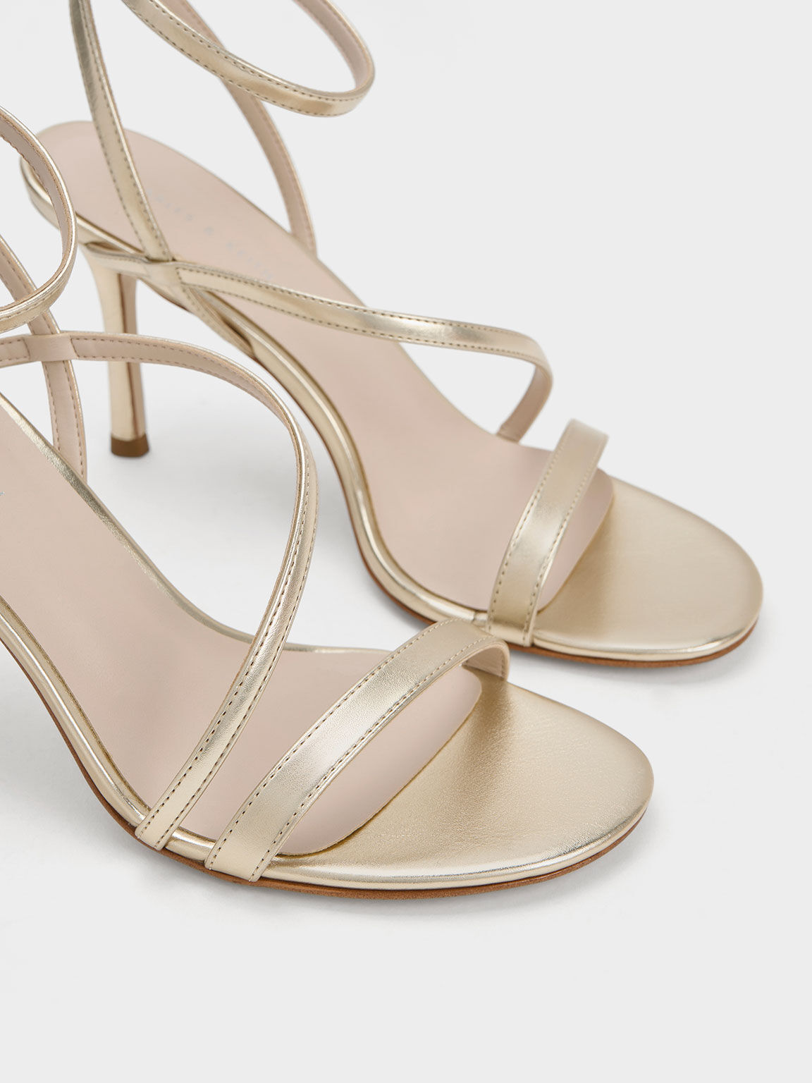 Buy Gold-Toned Heeled Sandals for Women by Sneak-a-Peek Online | Ajio.com