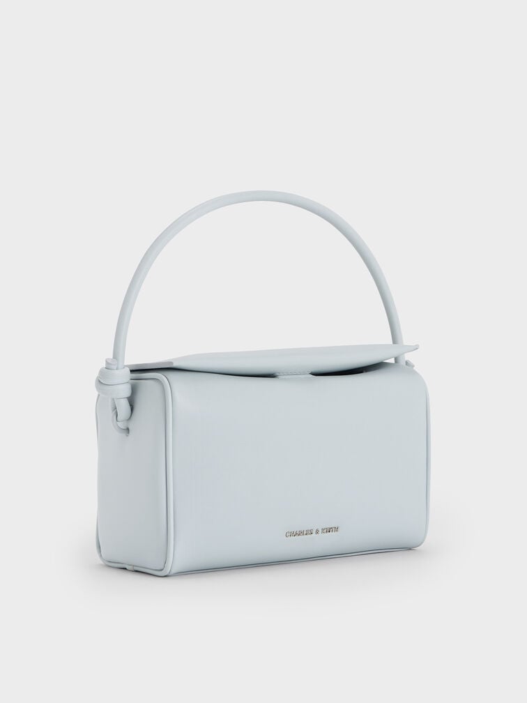 Sammie Knotted-Handle Boxy Bag, Sea Salt Blue, hi-res