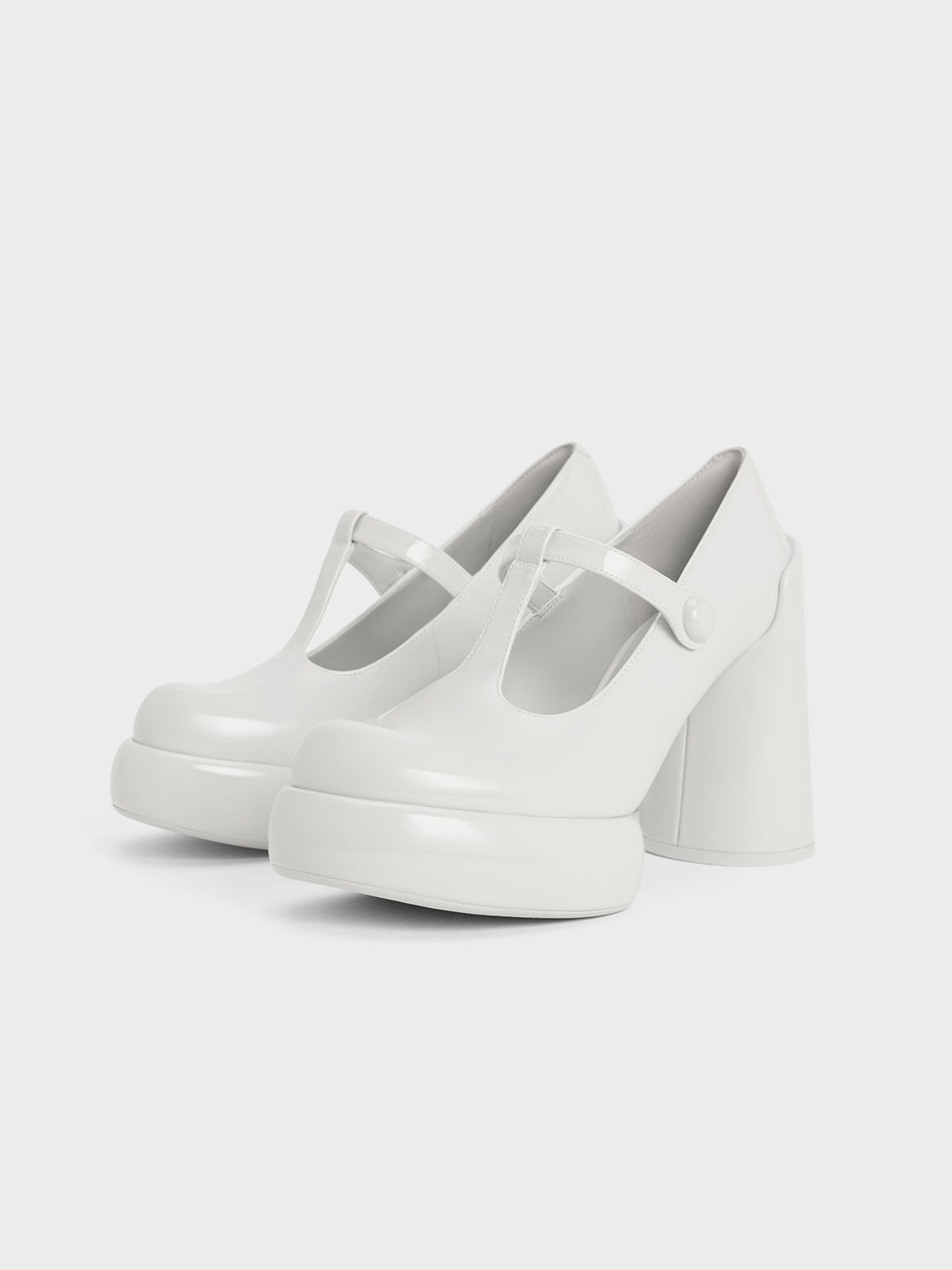 White mary jane shoes womens sales