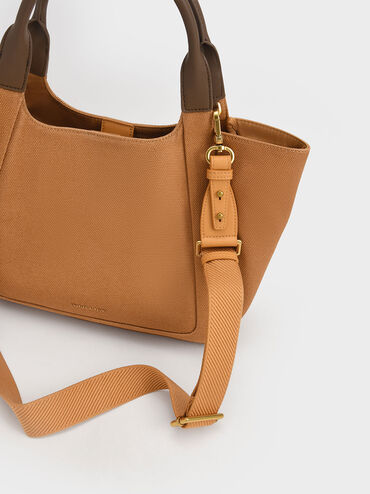 Nova Large Tote Bag, Orange, hi-res
