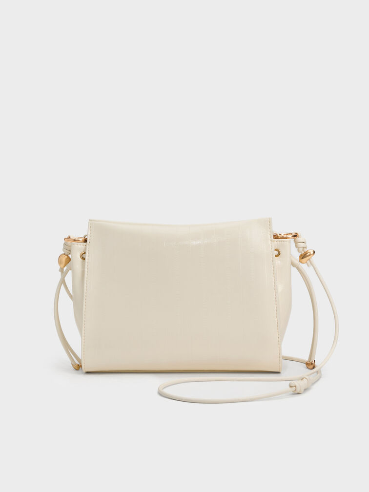 Augustine Top Handle Bag, Cream, hi-res