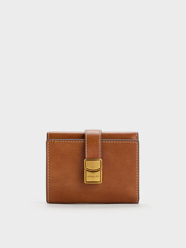 Acelynn Belted Small Wallet, Distressed Tan, hi-res
