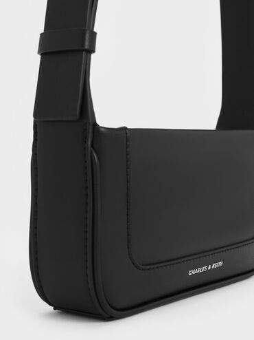 Daylla Shoulder Bag, Noir, hi-res